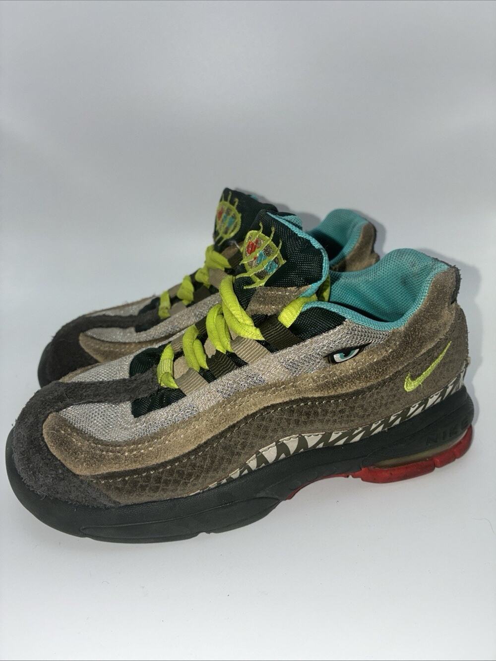 Nike Air Max 95 TD Toddler Outdoor Green-Cyber sz 10C [CI9945-300]